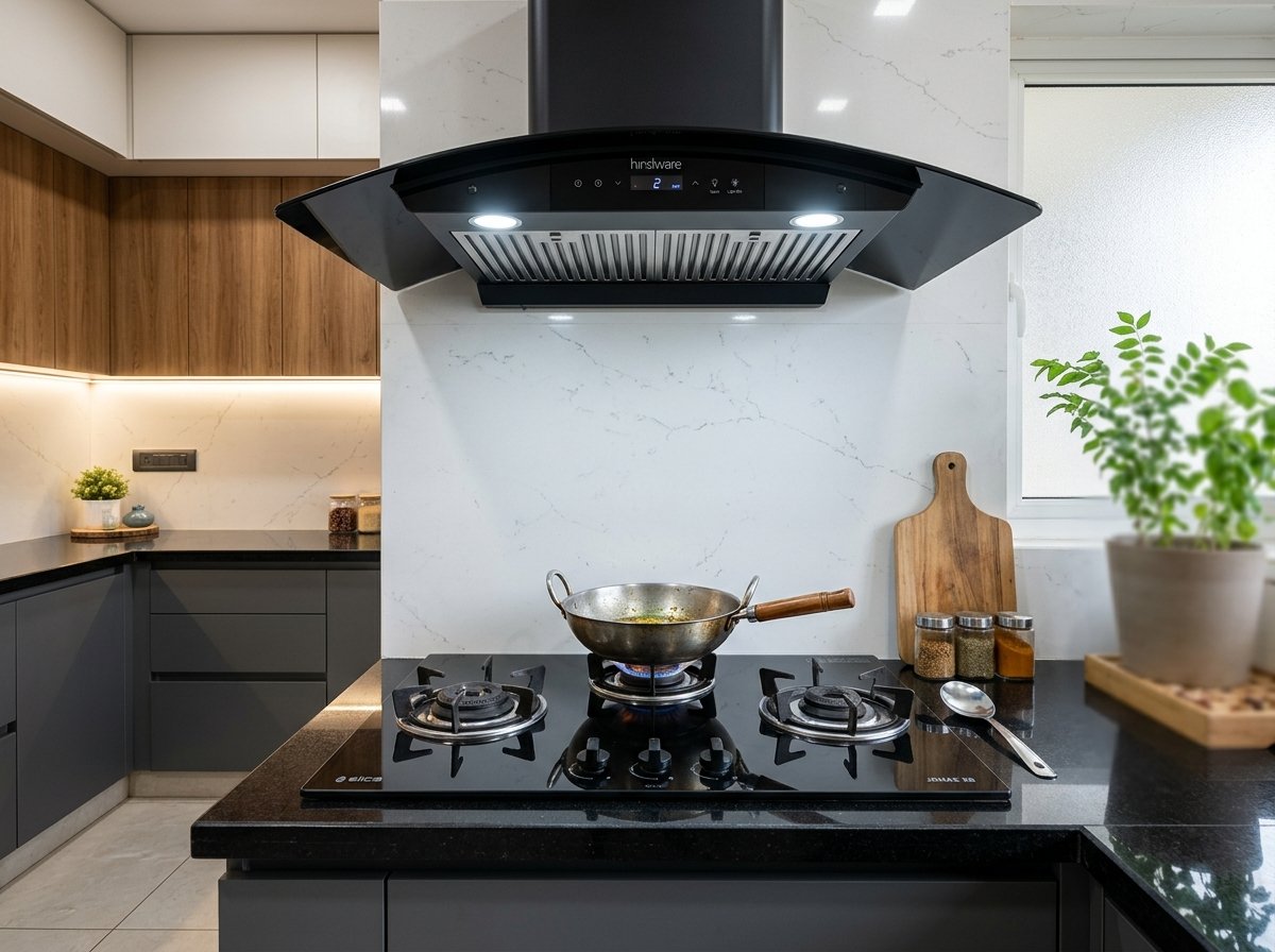 Kitchen Chimney & Hob